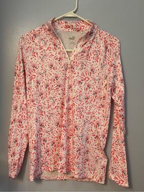 PUMA Women's YouV Mariposa 1/4 Zip Pullover Sz S. NWOT